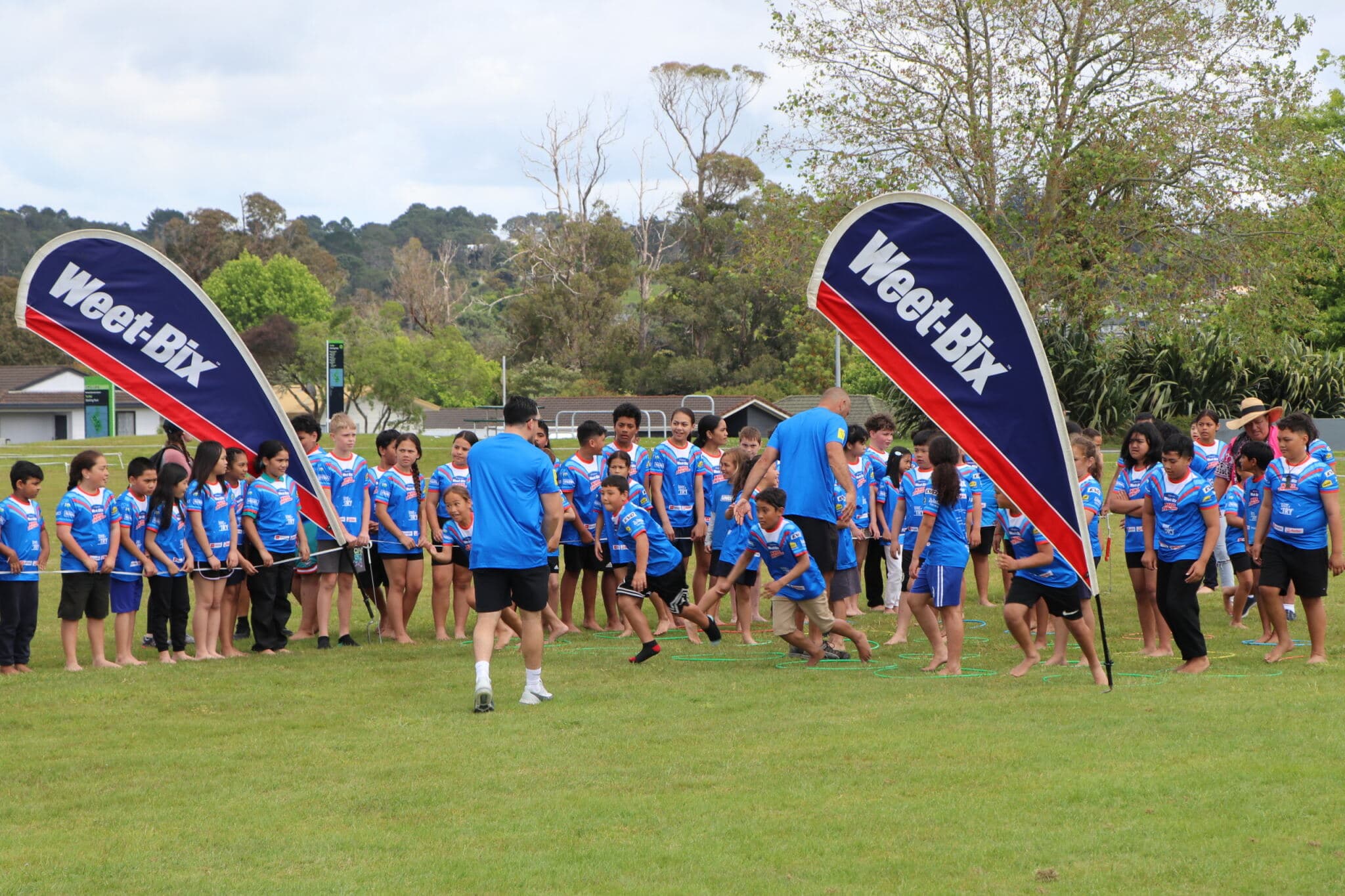 Young athlete in a West Side jersey