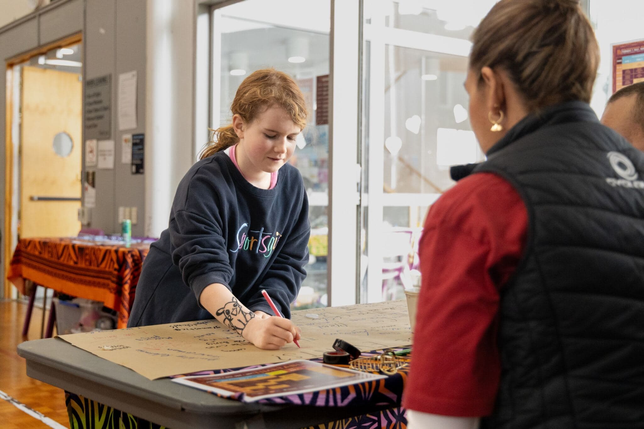 Community leaders working together