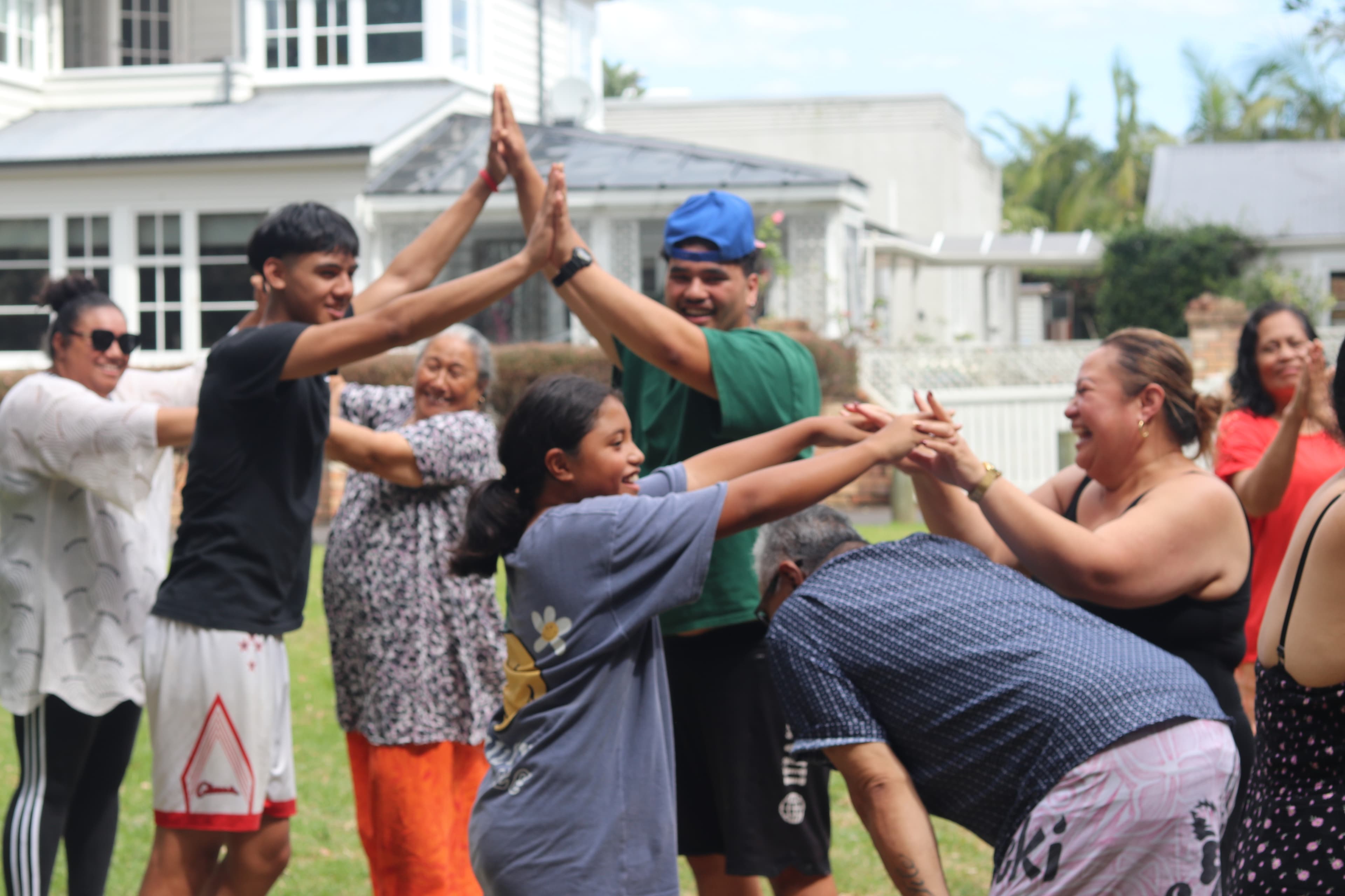 Community celebration in West Auckland