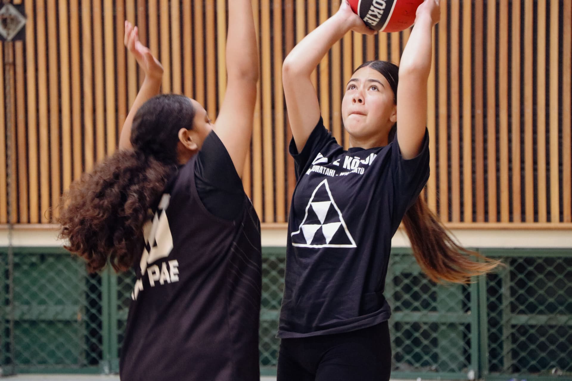 Children playing in a community recreation setting
