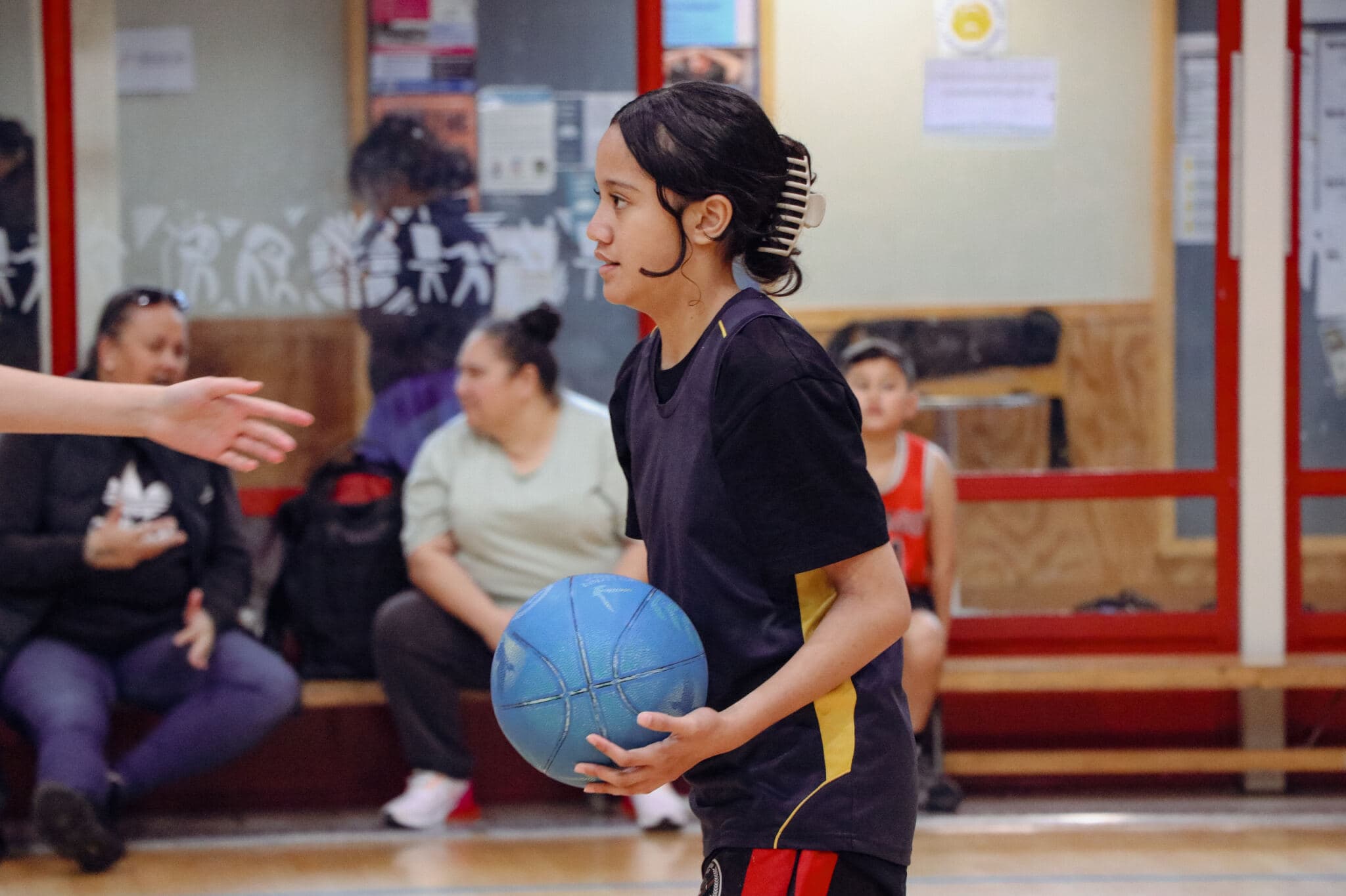 Community members working together in West Auckland